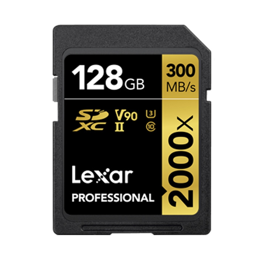 Lexar 2000x SDXC 128 GB, C10, U3, V90, Professional Speicherkarte
