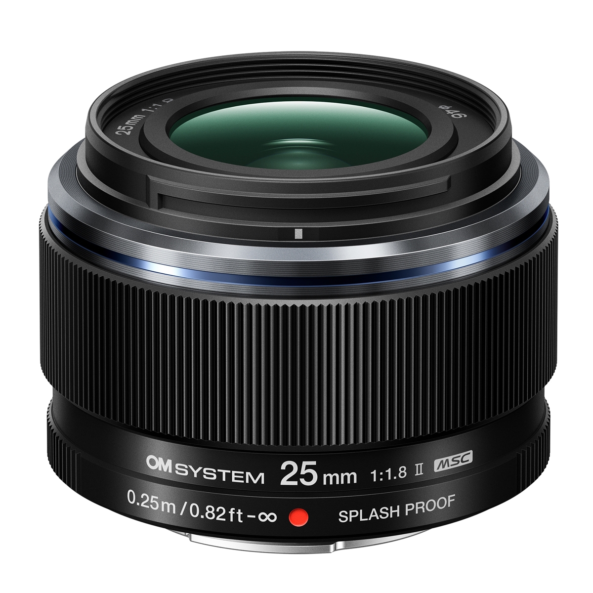 OM SYSTEM M.Zuiko Digital ED 25mm 1.8 II schwarz
