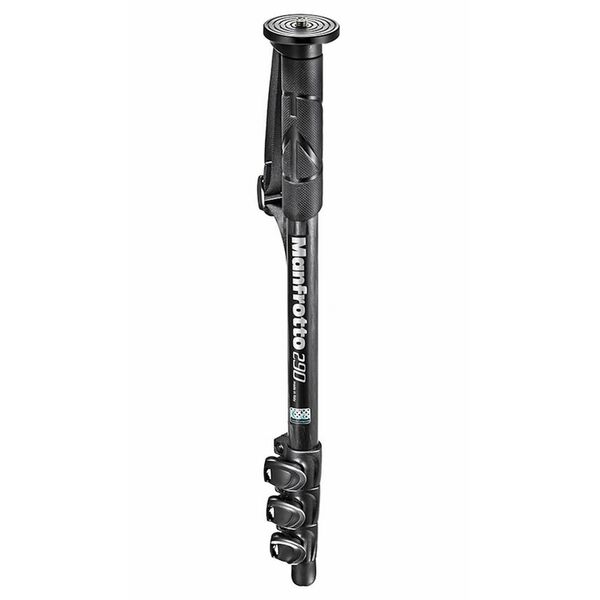 Manfrotto 290 Carbon Einbeinstativ mit 4 Sektionen