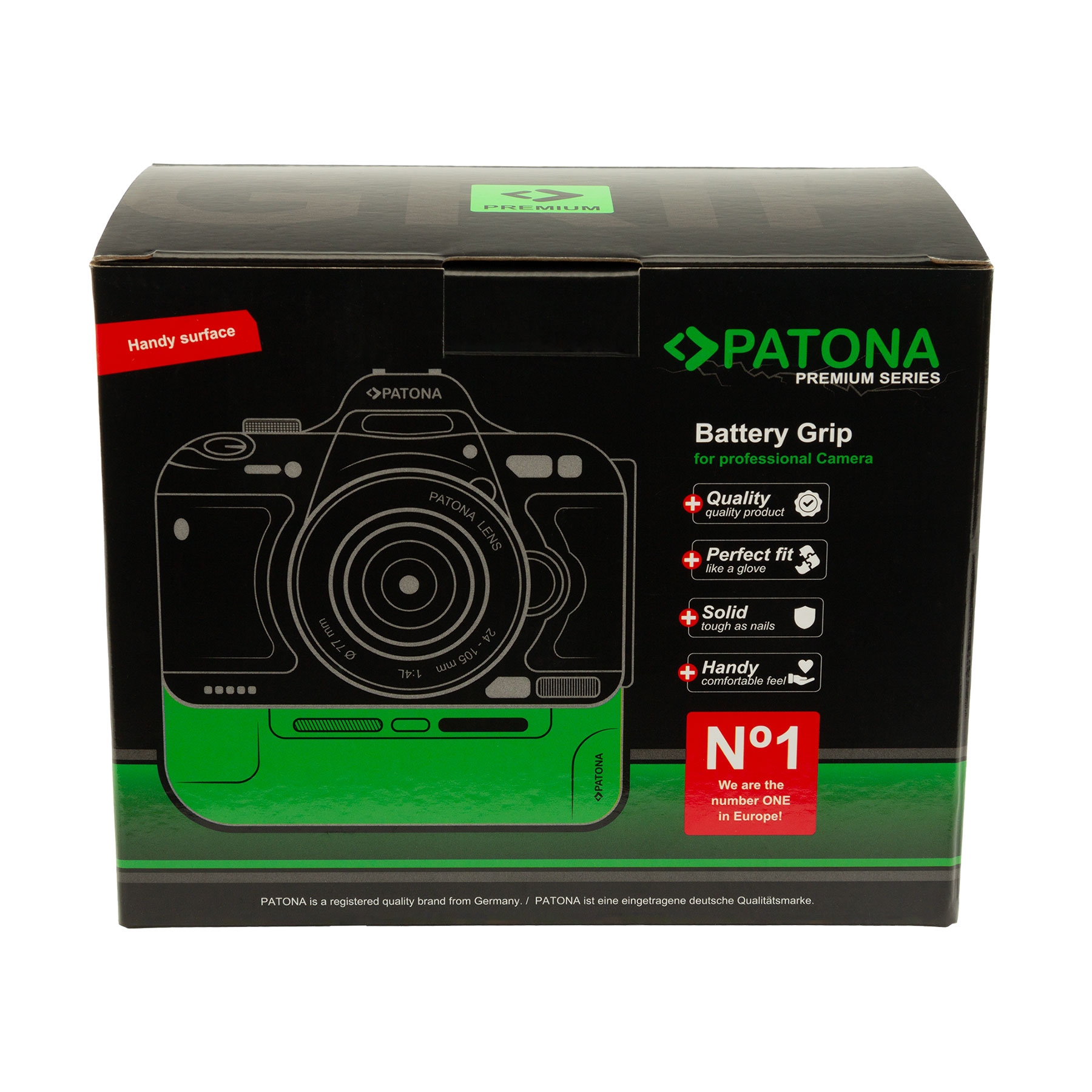 PATONA Premium Batteriegriff für Nikon Z8 MB-N12 EN-EL15a EN-EL15b EN-EL15c incl. Fernbedienung