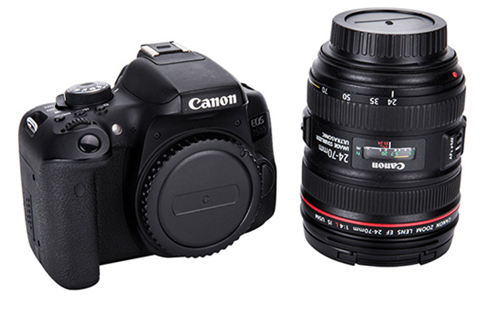 Premium V.M.C. Gehäuse- und Objektivrückdeckel für Canon EF JJC