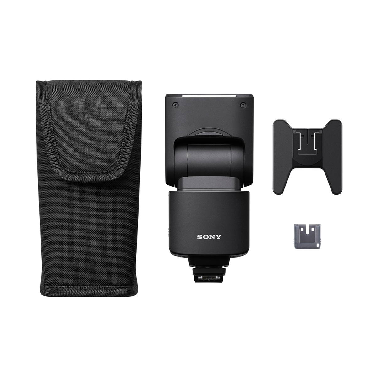  Blitzgerät, externes Blitzgerät, Sony, Batterie, Hülle