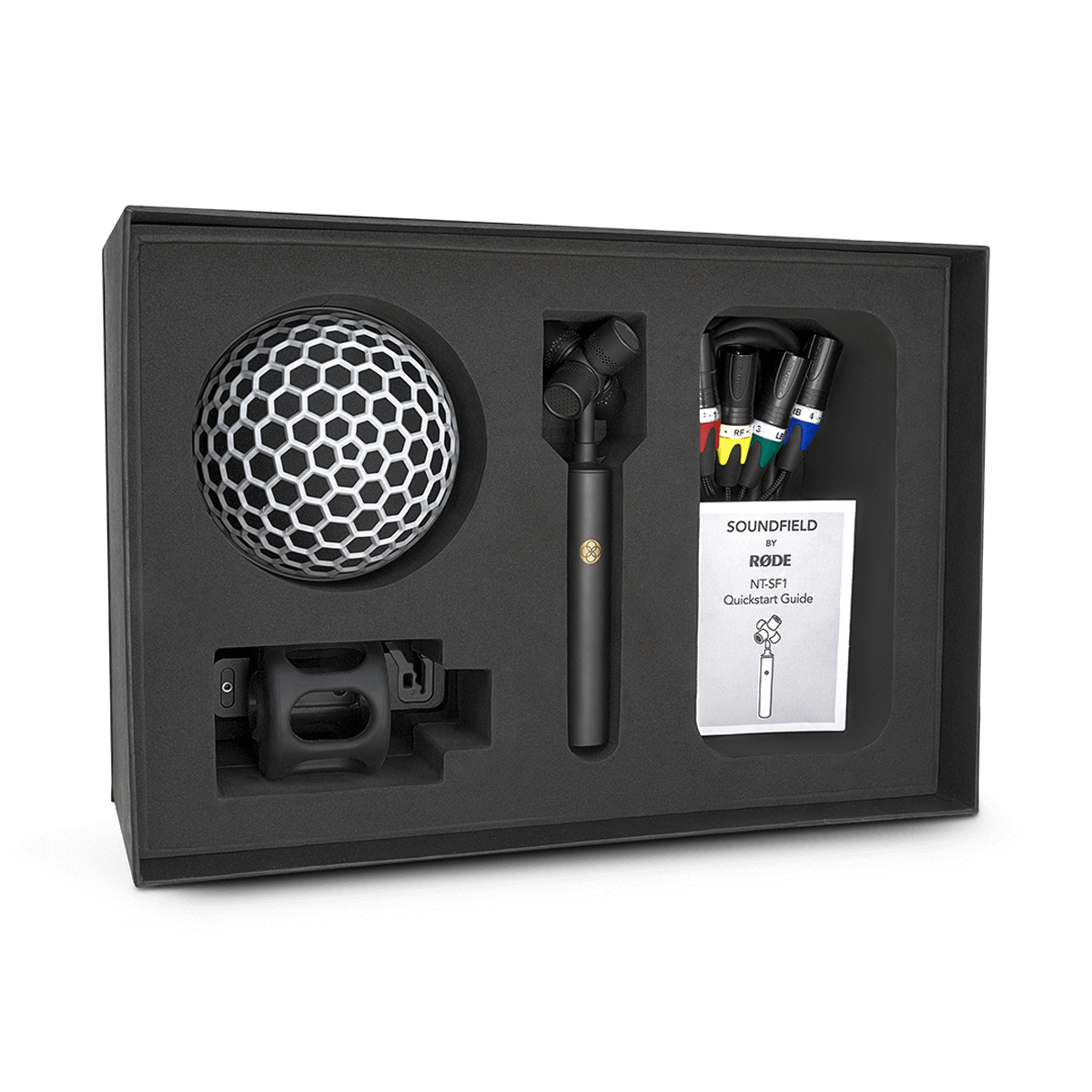 Rode NT-SF1 Ambisonic-Mikrofon mit 4 Echtkondensatorkapseln