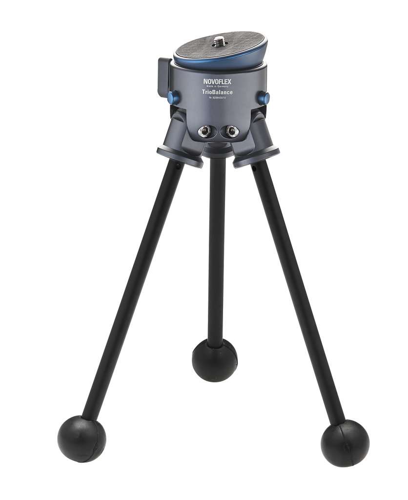 NovoflexTrioBalance mit Minibeinen
