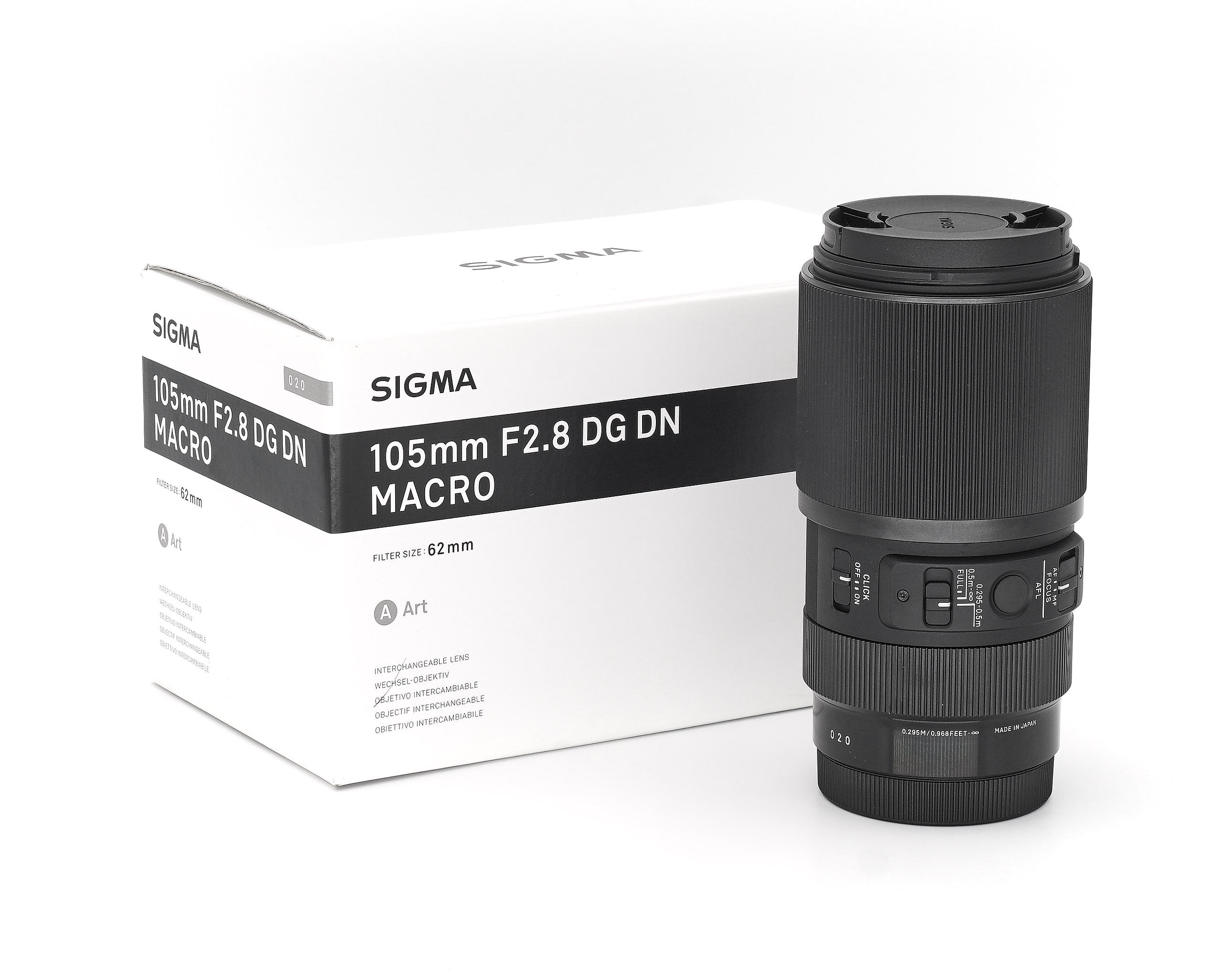 Sigma Art 105mm 2.8 DG DN Macro für Sony E-Mount Ausstellungsstück #50069**