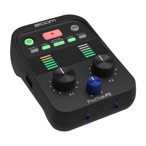 Zoom PodTrak P2 Podcaster Recorder