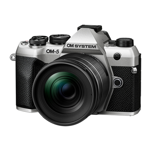 OM SYSTEM OM-5 II silber + M. Zuiko Digital ED 12-45mm 4.0 PRO
