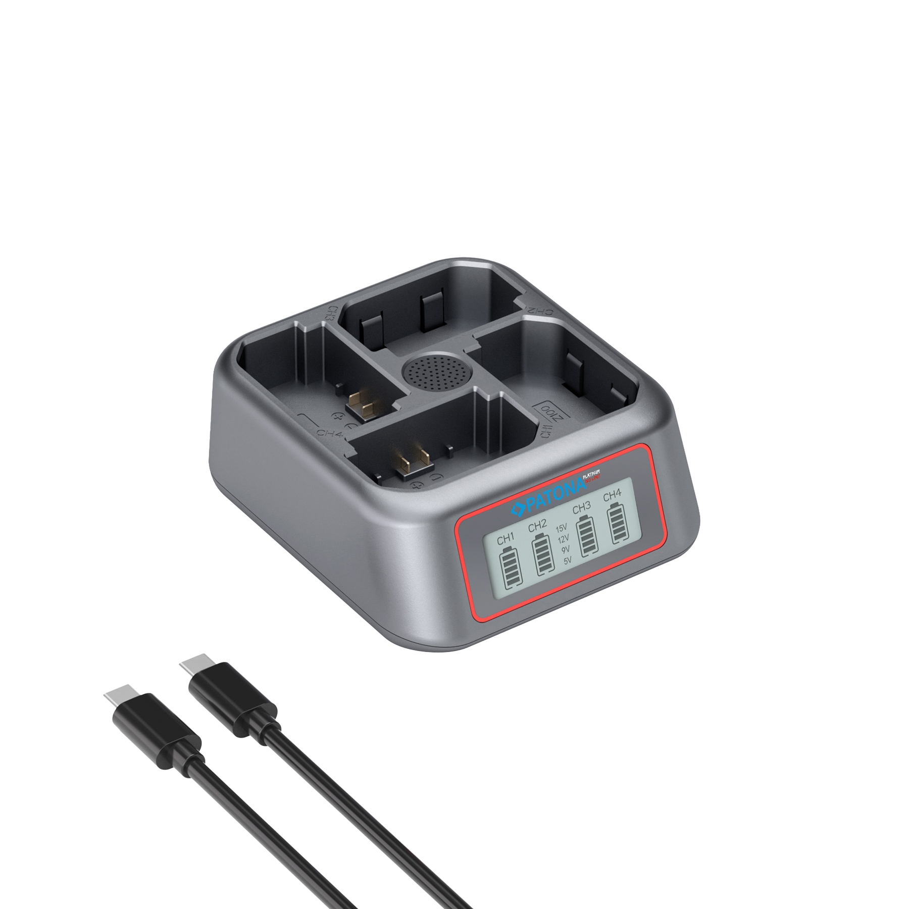 Ladegerät, Ladestation, USB-C, Dock, Aufladegerät