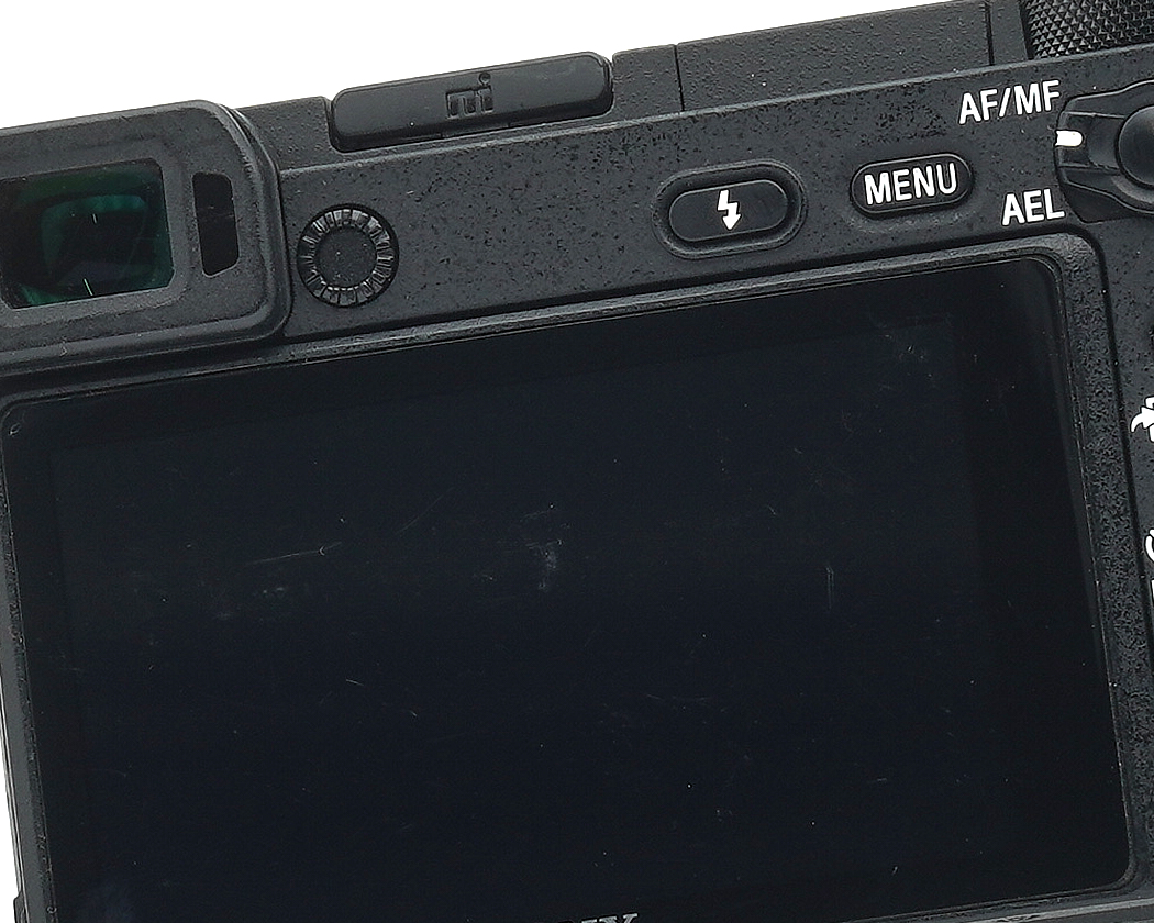 kamera, digitale kamera, LCD-bildschirm, bedienelemente, sucher