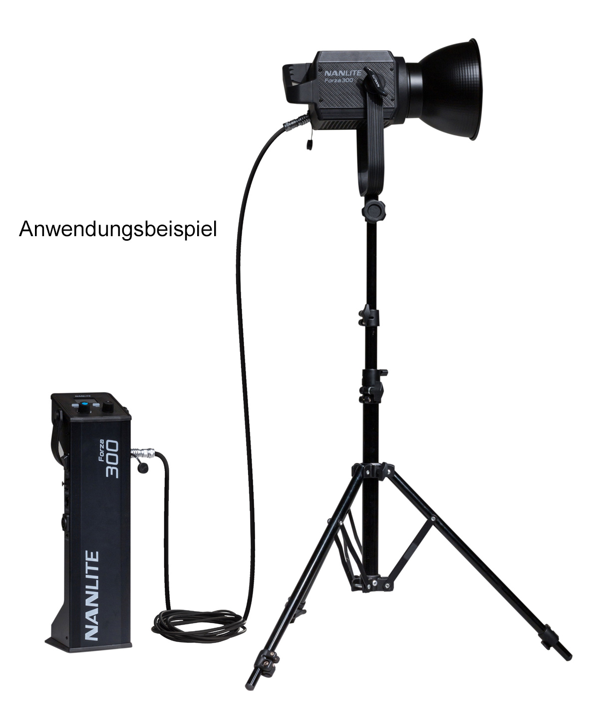 Nanlite CB-FZ-5 Verbindungskabel 5 m, zw. Steuereinheit und Scheinwerfer