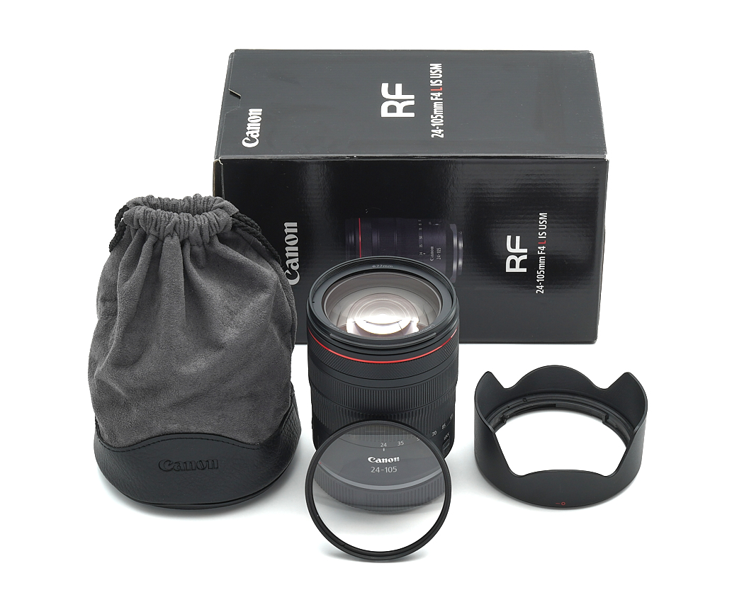 objektiv, kamera lens, 24-105, RF, Canon