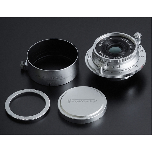 Voigtländer Color-Skopar 35mm 3.5 ASPH. silver für Leica M