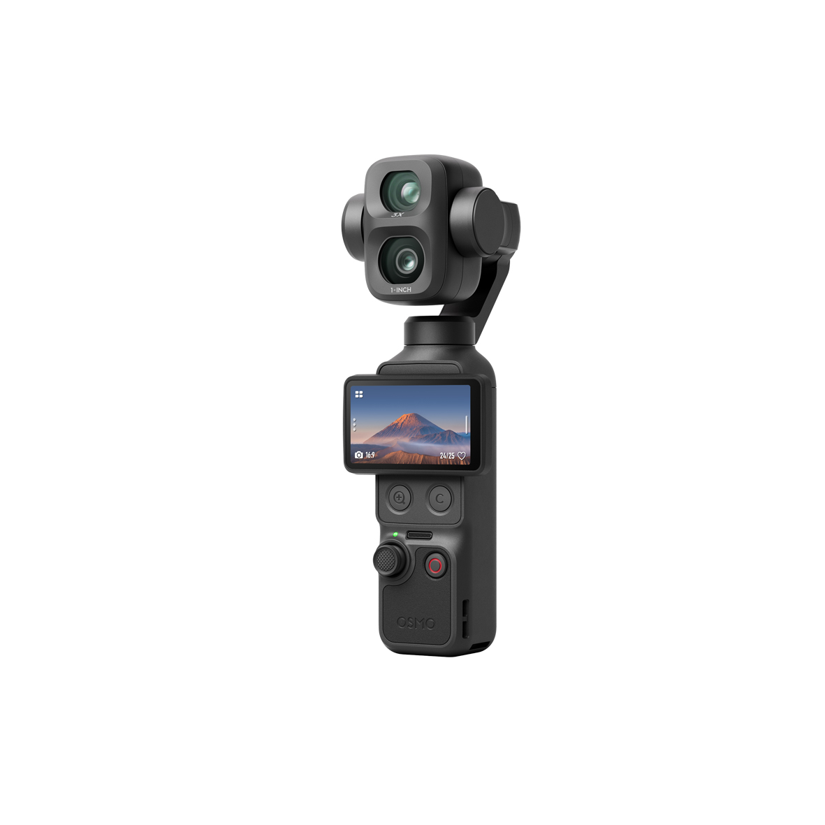 Gimbal, Handheld, Kamera, Stabilisator, Doppel-Linse