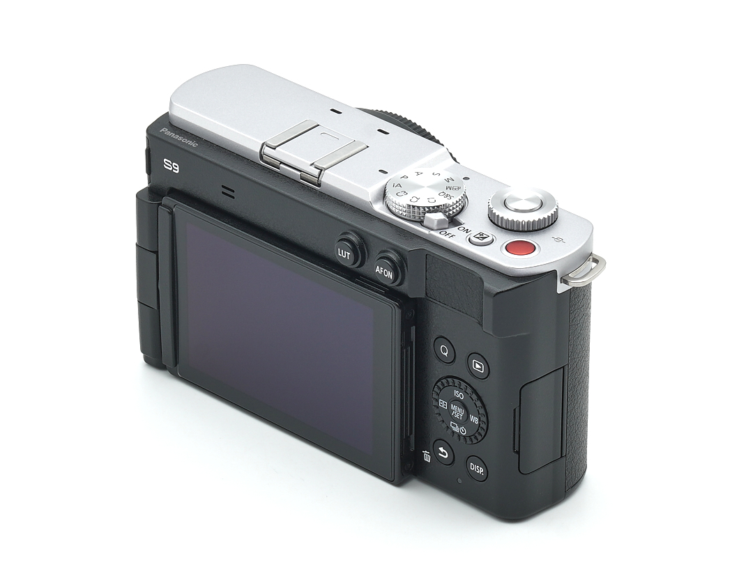Kamera, Digitale Kamera, LCD-Bildschirm, Metallisch Silber, Schwarzer Körper