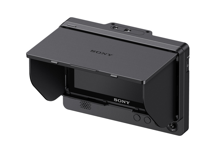 kamera, Sucher, klappbar, Sony, tragbar