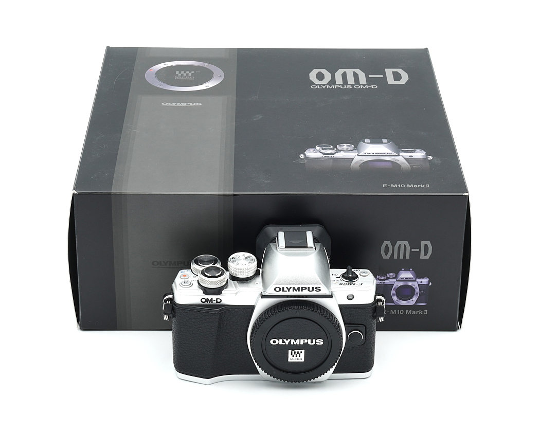 kamera, spiegellose, olympus, OM-D, verpackung box