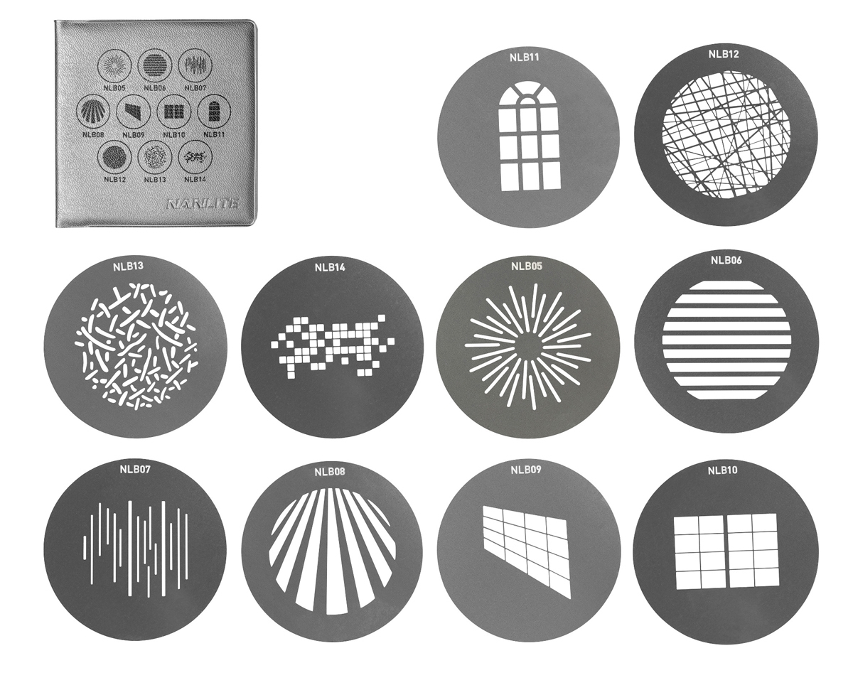 Nanlite AS-GB-B-SET1 Gobo-Set 1