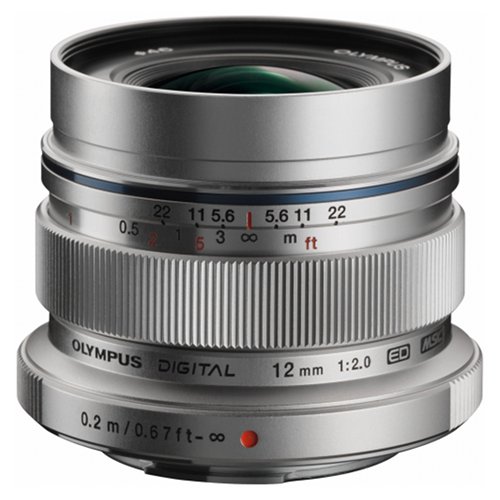 Olympus M.Zuiko Digital ED 12mm 2.0 silber