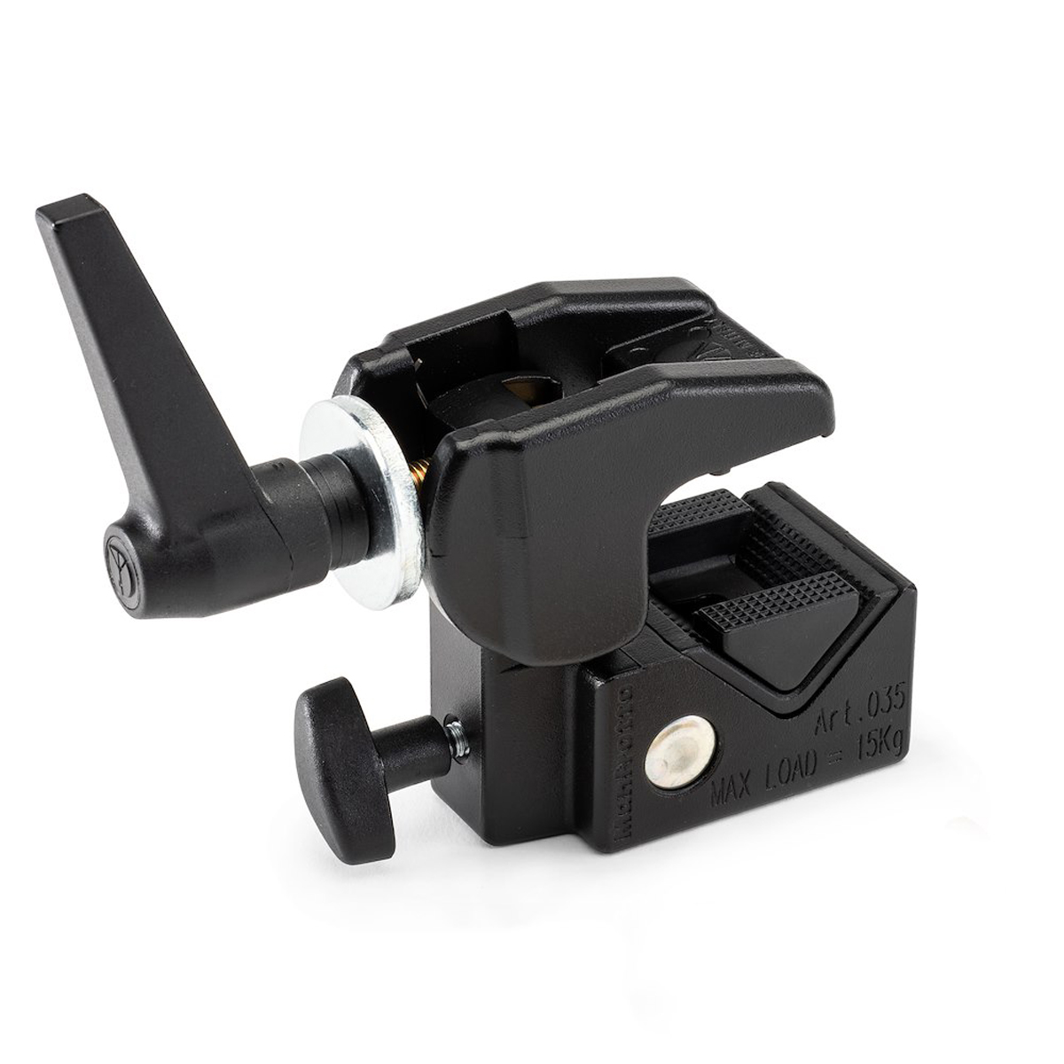 Manfrotto Super Clamp Fotoklemme ohne Zapfen, Alum