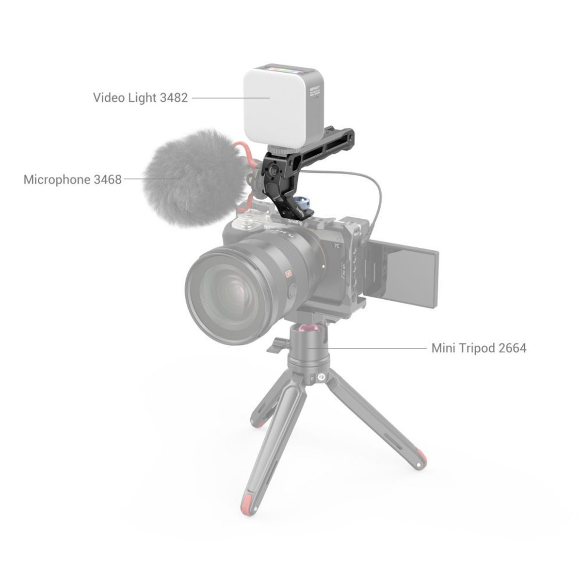 SmallRig 3765 ARRI-Fixiergriff oben Lite
