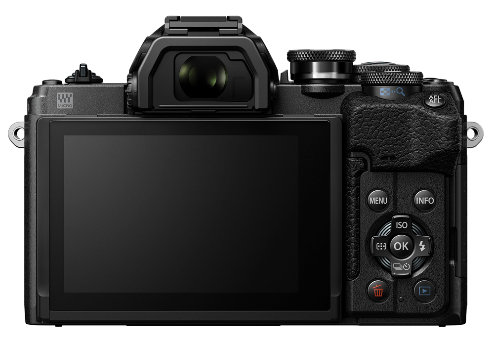 Olympus OM-D E-M10 Mark IV schwarz Gehäuse