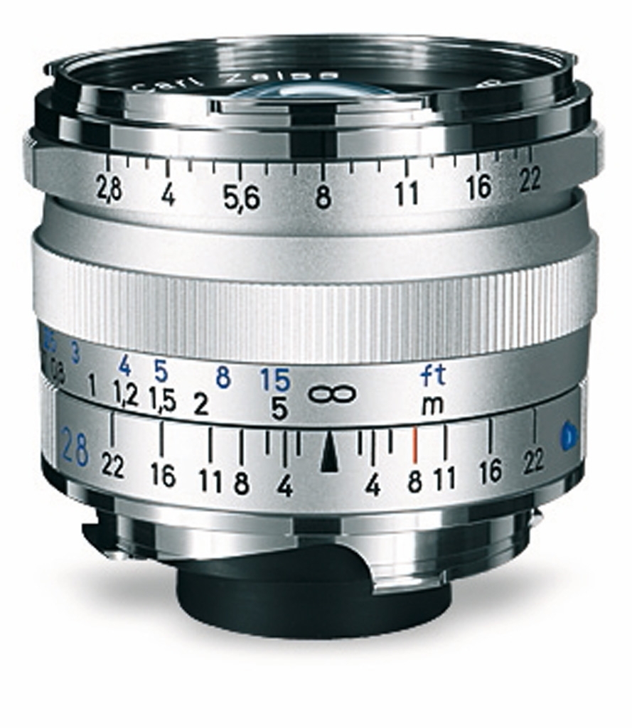 ZEISS Biogon T* 28mm 2.8 ZM für Leica M silber