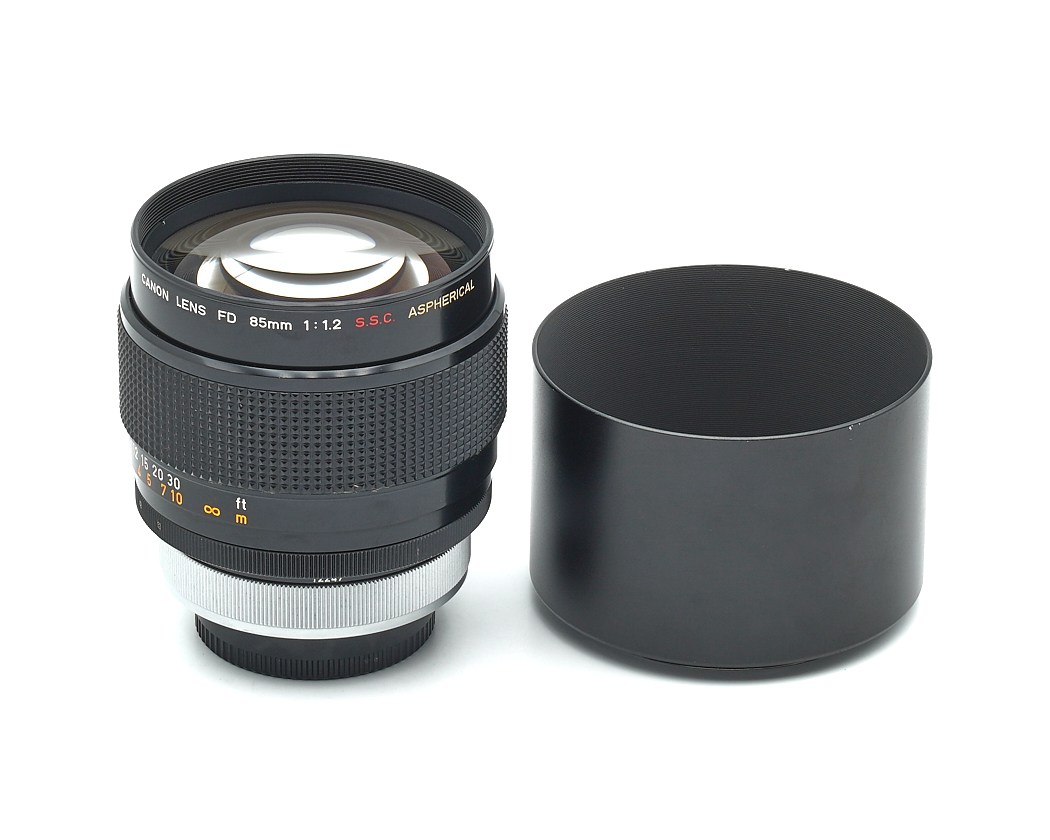 objektiv, 85mm, f/1.2, Asphärisch, manueller Fokus