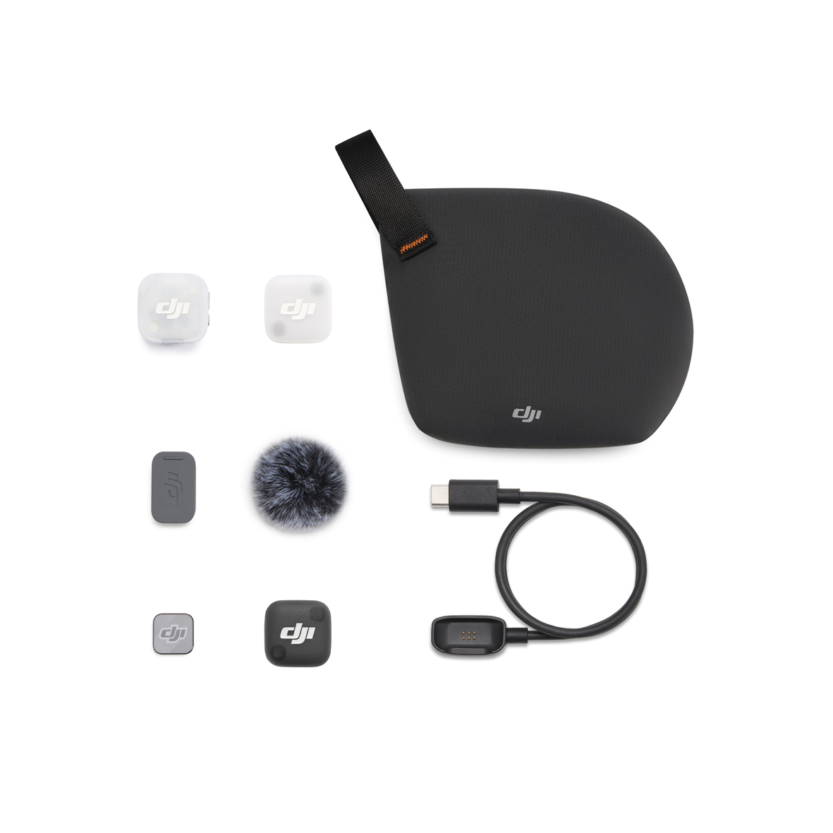 Air-Dpods, In-Ear, Ladehülle, Tragehülle, Mikrofonfell