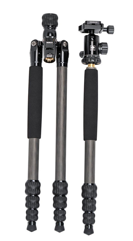 Sirui Traveler 7C Reise Drei-/Einbeinstativ Carbon mit Videokopf VA-5 schwarz