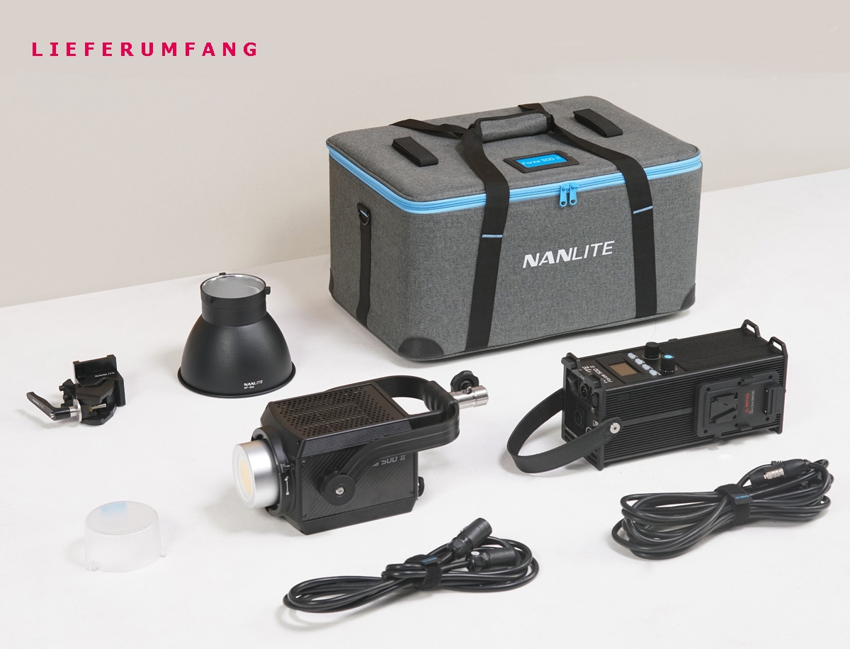 Nanlite FORZA 500 II KIT Reportage- und Studioscheinwerfer