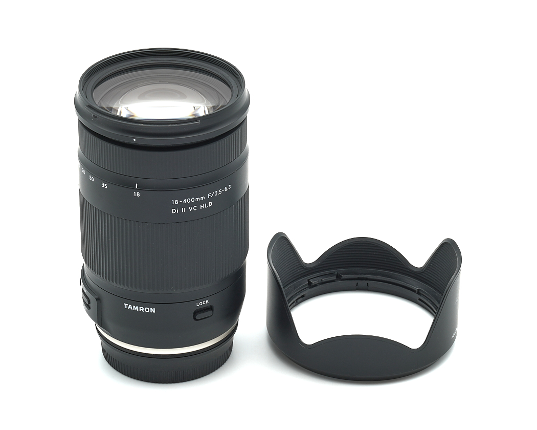 Objektiv, Kameraobjektiv, Teleobjektiv, Blende f/3.5-6.3, 18-400mm