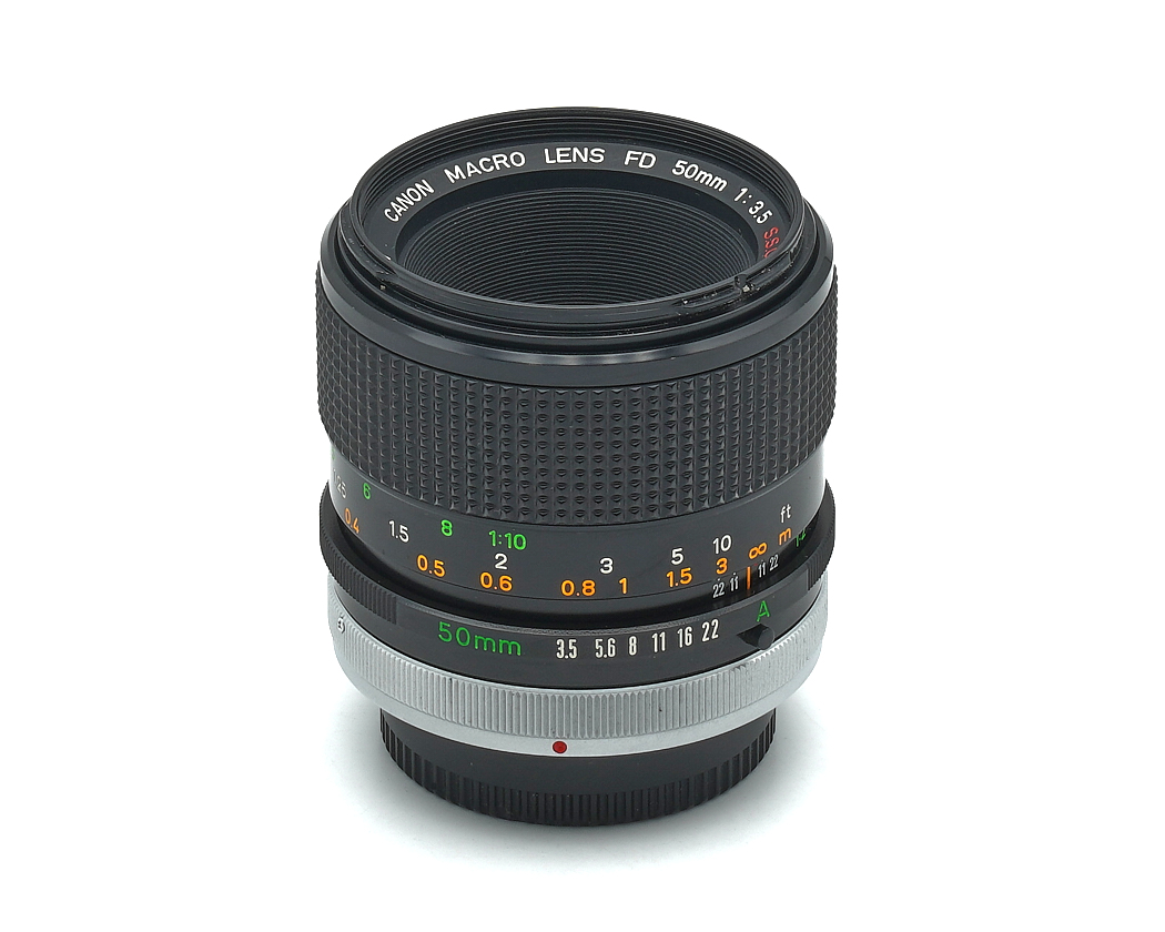 Objektiv, 50mm, Makro-Objektiv, manueller Fokus, schwarz