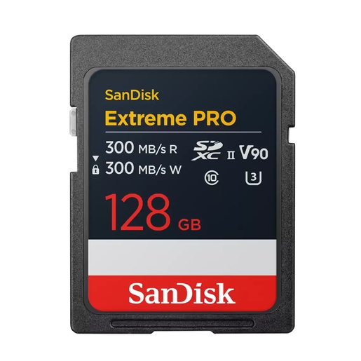 Speicherkarte, SD-Karte, 128GB, Extreme Pro, SanDisk