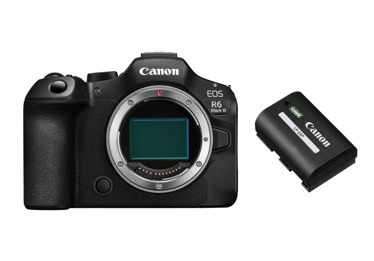 Canon EOS R6 Mark III + LP-E6P Akku