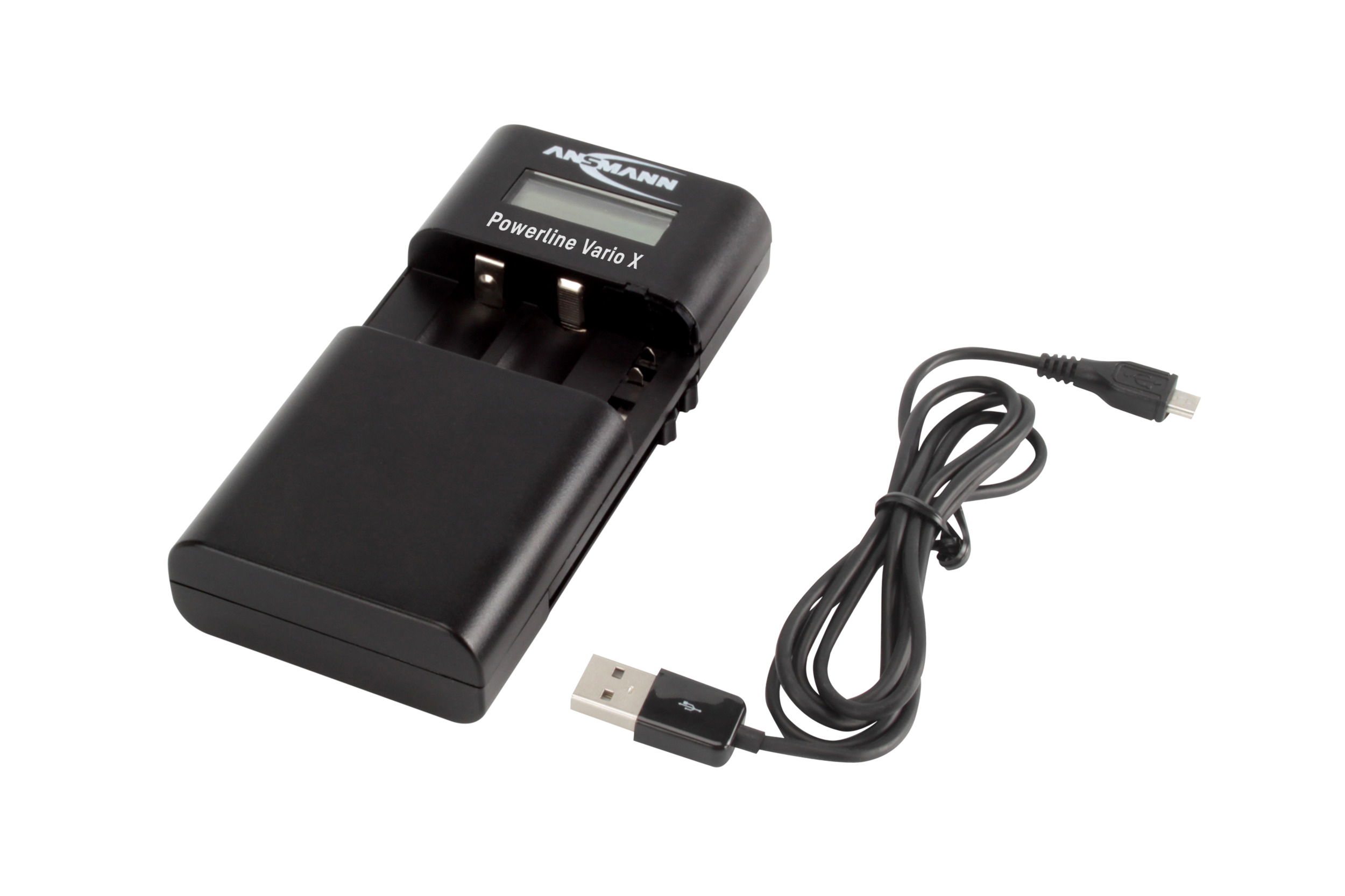 Akku-Ladegerät, AA-Batterie-Ladegerät, USB-Ladegerät, Wandladegerät, Digitalanzeige