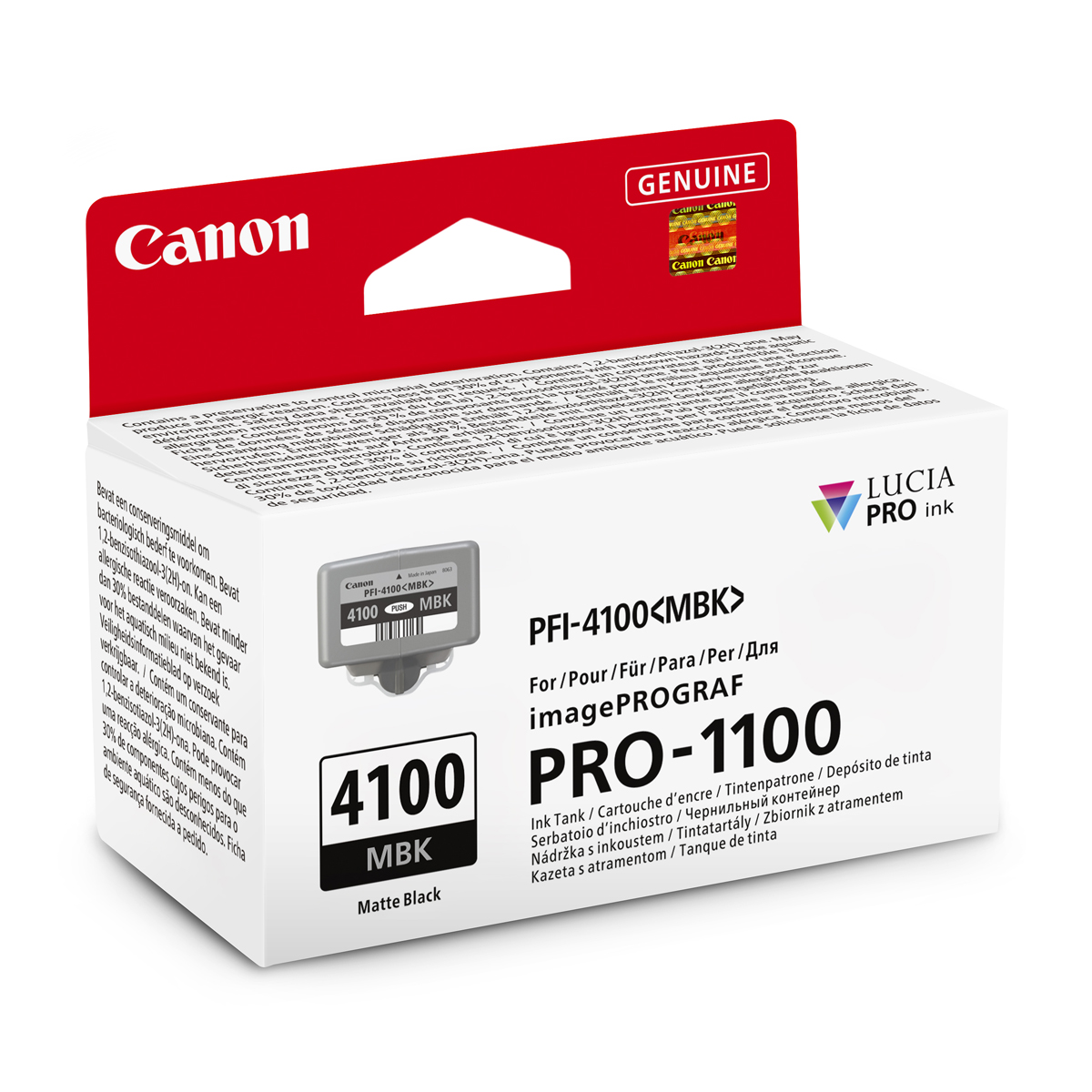 Tintenpatrone, Druckerpatrone, Pro-1100, 4100 MBK, Tinte
