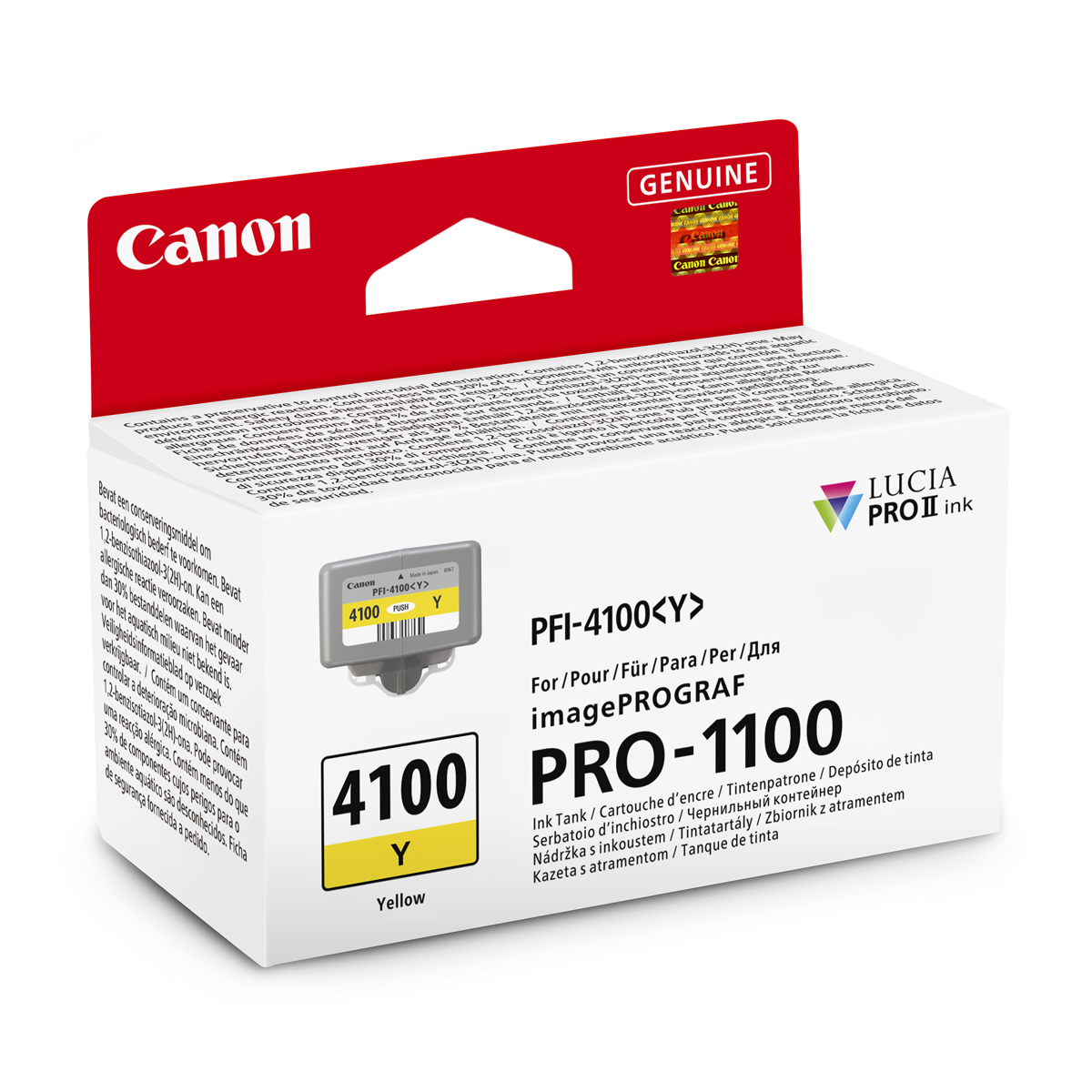  Druckerpatrone,  Tintenpatrone,  Gelb Tinte,  Canon Kompatibilität,  imagePROGRAF pro-1100