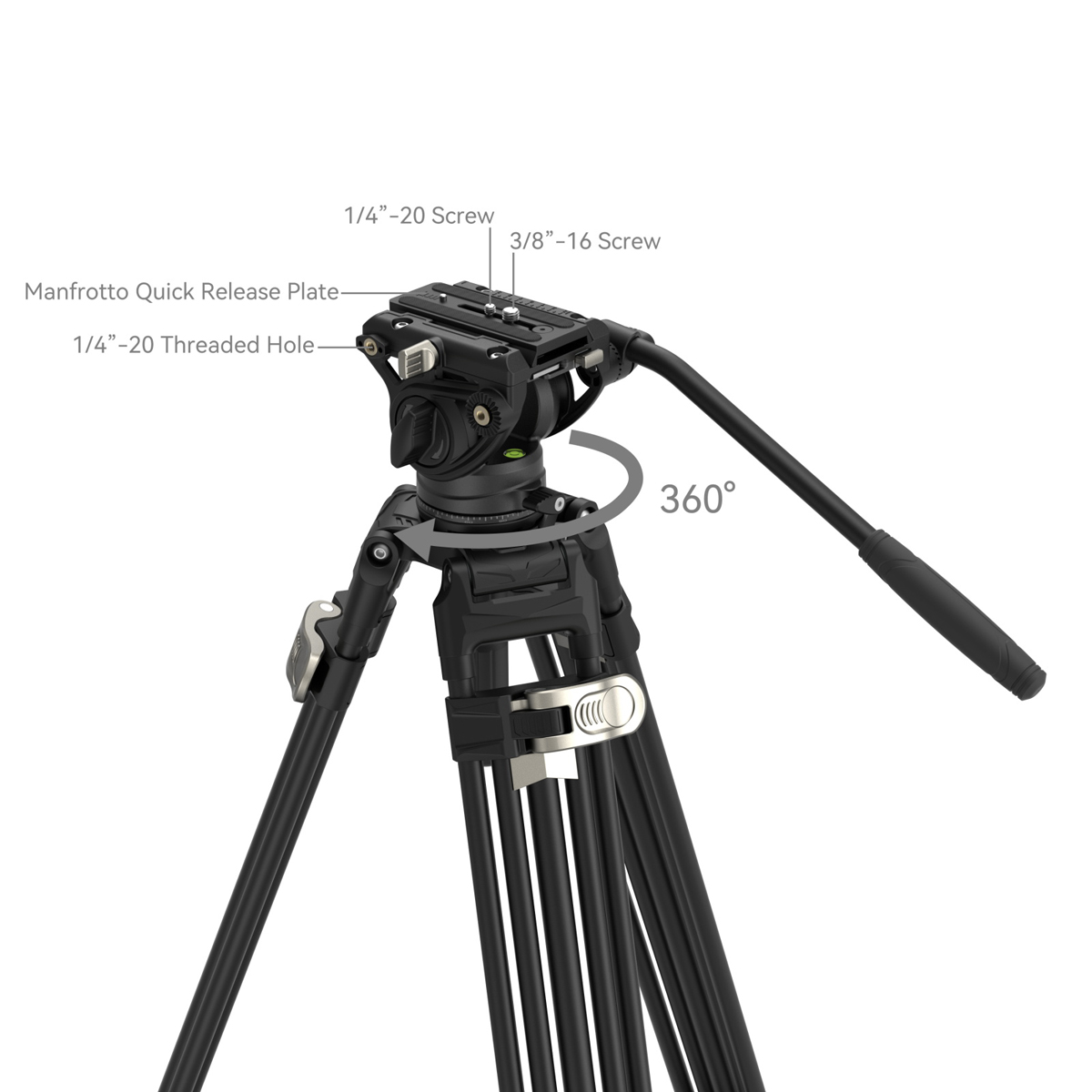 SmallRig 4163 FreeBlazer Heavy Duty Stativ Kit