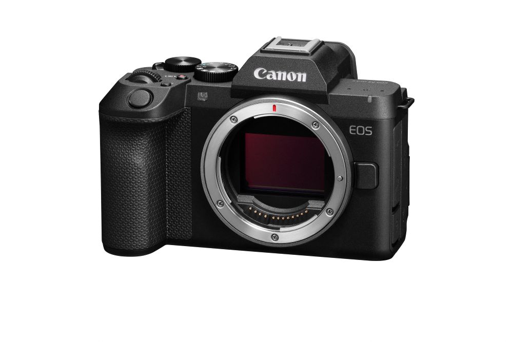 digitale Kamera, Canon EOS, Spiegellose Kamera, schwarz, Objektivmontage