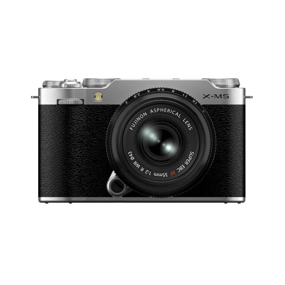 Fujifilm X-M5 silber + FUJINON XC15-45mm 3.5-5.6 OIS PZ Kit