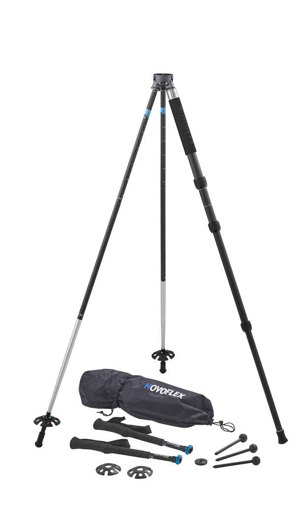 Novoflex TrioPod mit Wanderstockbeinen
