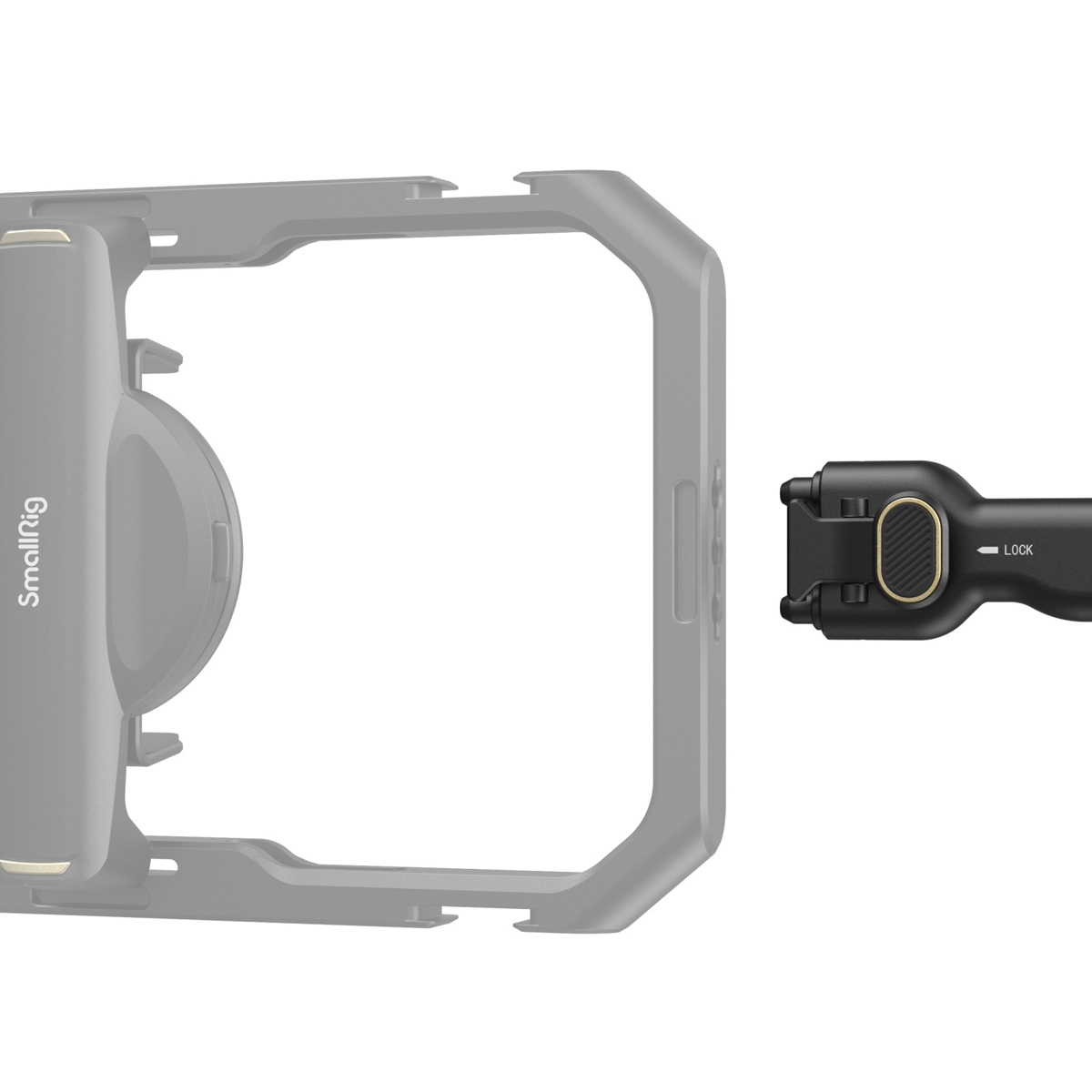 SmallRig 4404 Seitenhandgriff Schnellwechseladapter