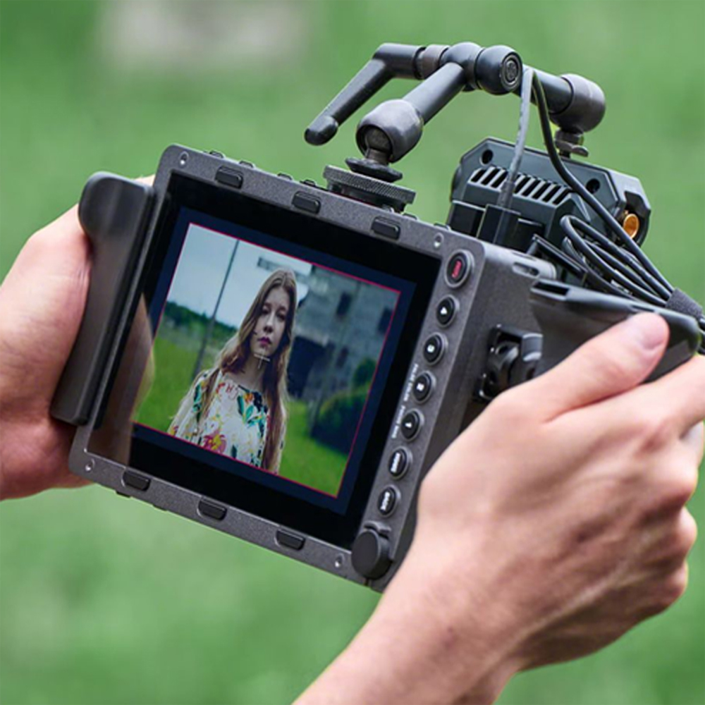 Kamerab Bildmonitor, Außenaufnahme Aufnahme, Video-Monitor, On-Camera Monitor, digitaler Bildschirm