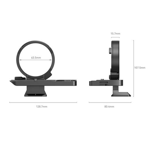 SmallRig 4148 Drehbares Horizontal- Vertikal Montageplatten-Kit