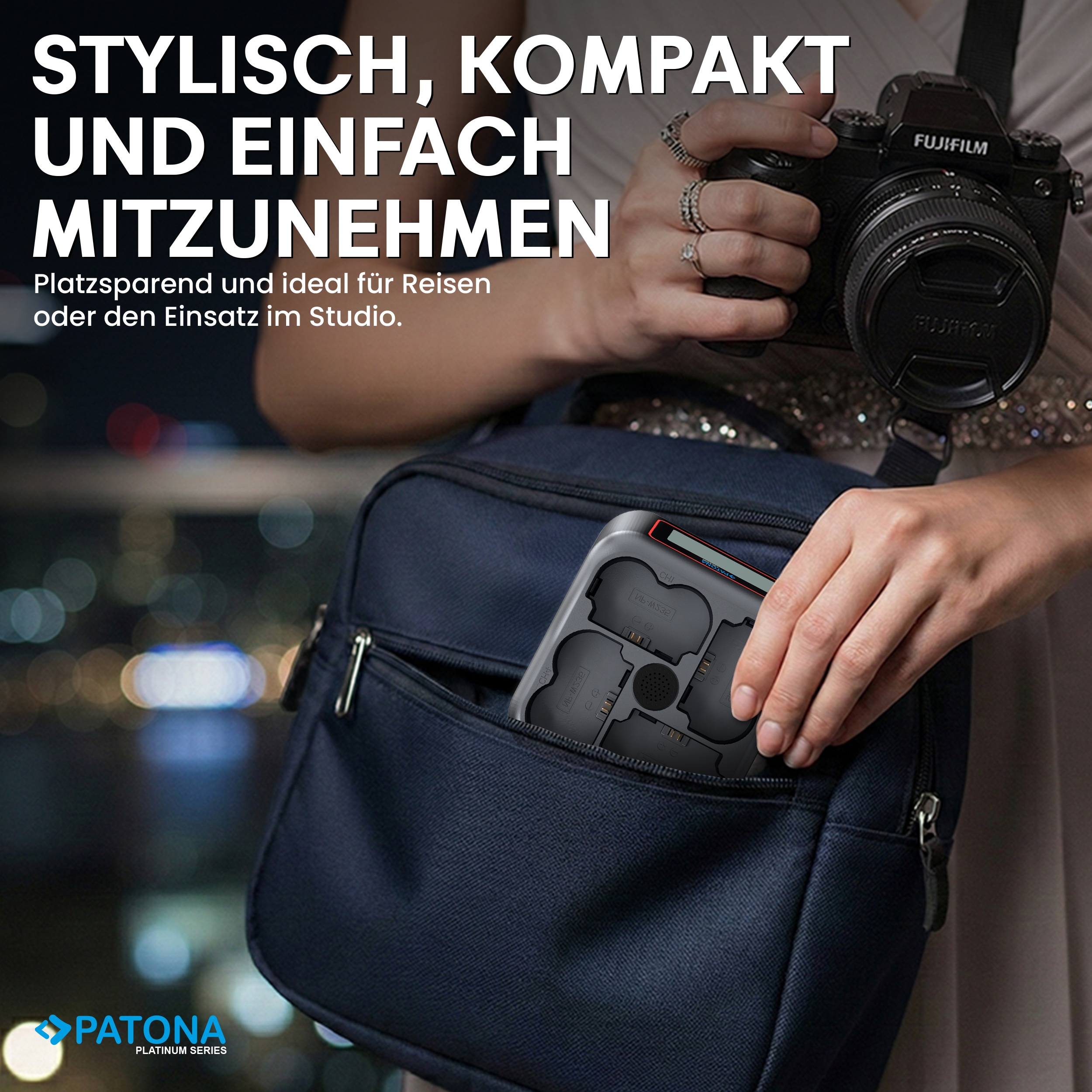 Kamera, Kompakt, Tasche, Gurt, Reise-/Gepäck