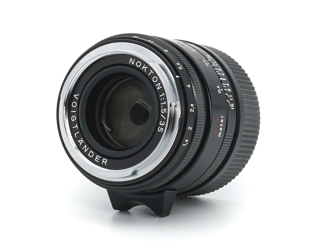 Voigtländer Nokton 35mm 1.5 II VM Vintage Line schwarz für Leica M Aussteller #**