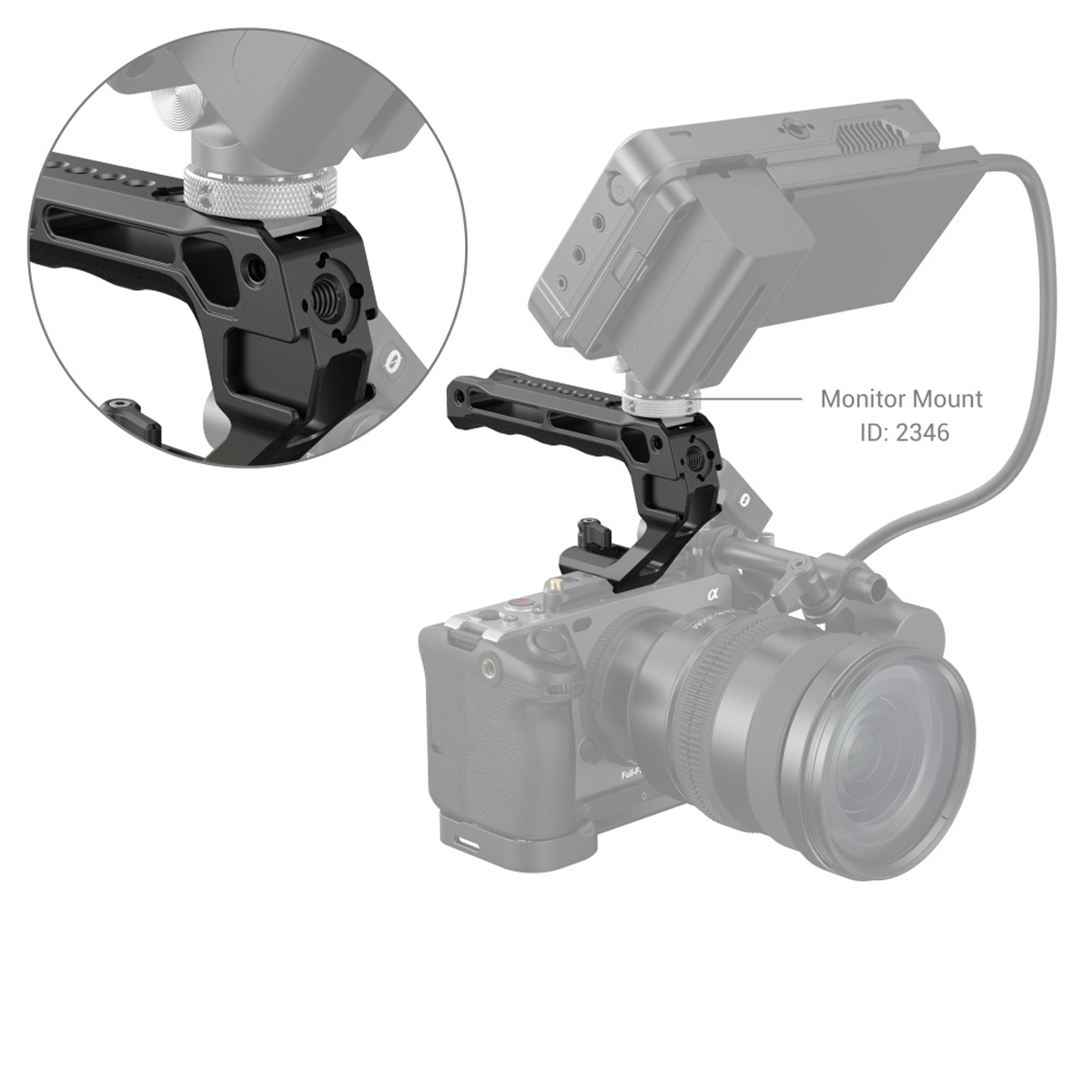 SmallRig 3766 NATO Top-Griff Lite