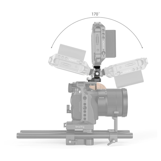 SmallRig 2903B Monitorhaltung mit Arri-Style Montage