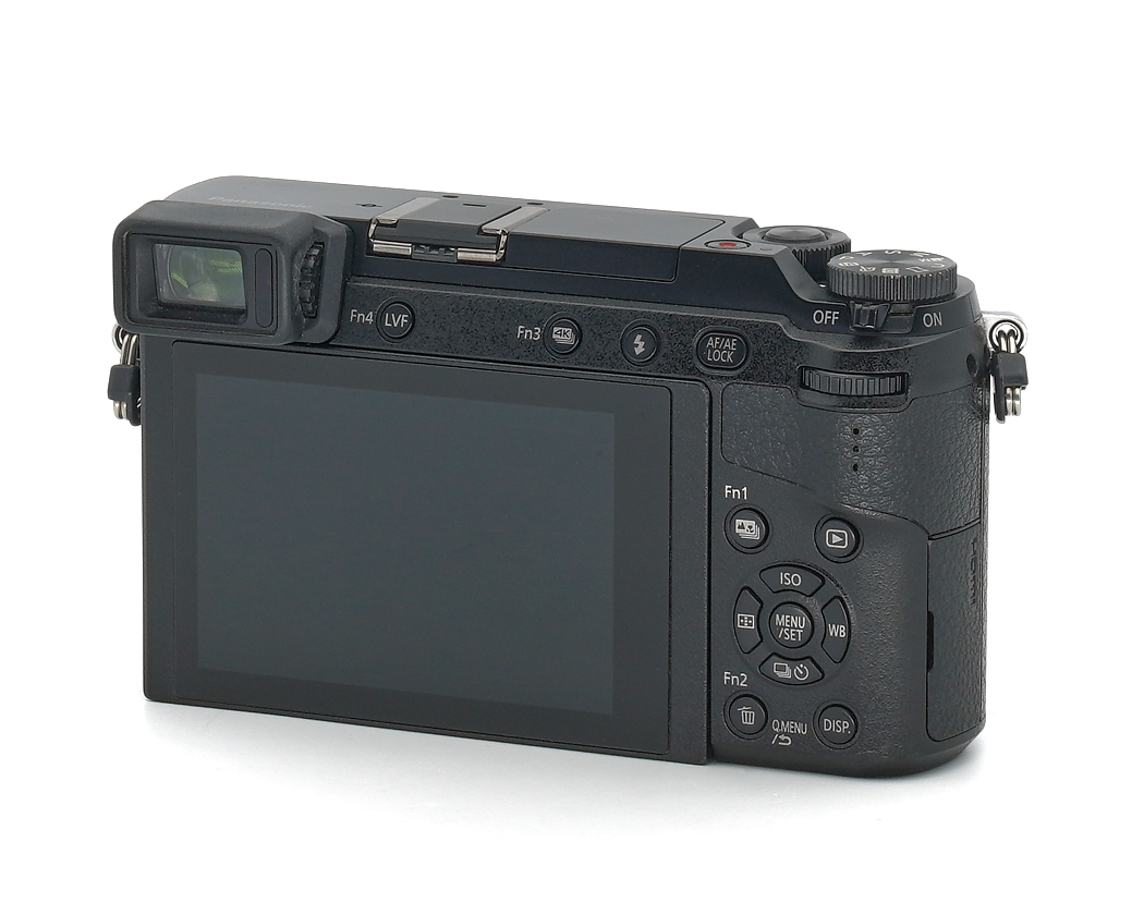 Kamera, digital, Rückseite, LCD, Bedienelemente
