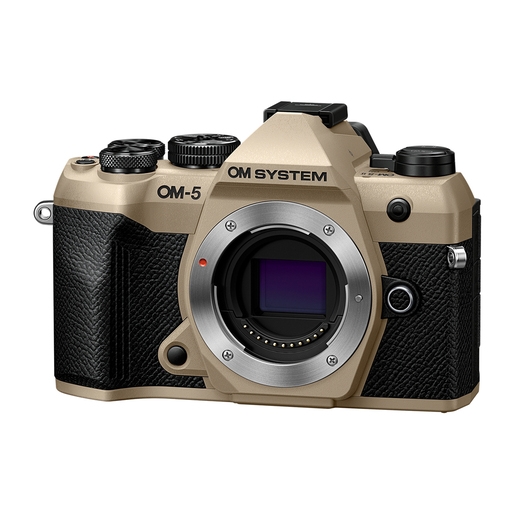 OM SYSTEM OM-5 II Gehäuse sandbeige